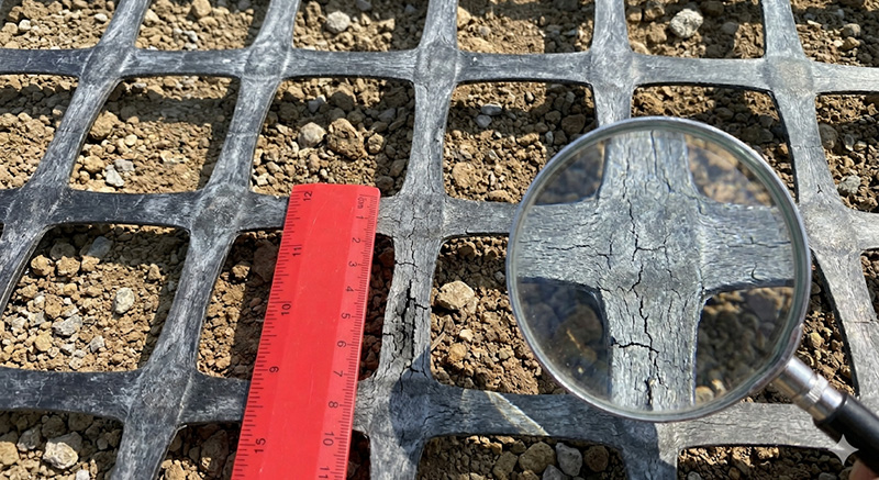 Insufficient carbon black content